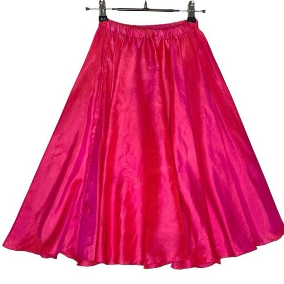 Bright Pink Twirling Skirt Girls S/M Iridescent Ballet Dance Fairy Moondance Inc - Picture 7 of 7